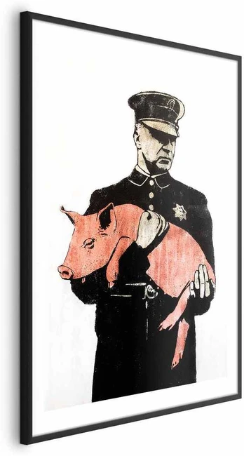 Artgeist Plakatas - Police Pig