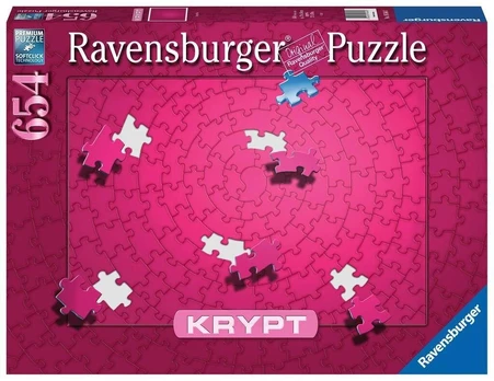 Puzzle 654 Krypt Pink - RAVENSBURGER dėlionė