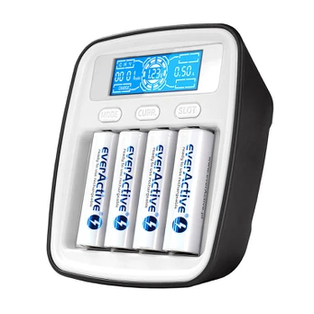 everActive profesionalus AA/AAA elementų įkroviklis NC-1000M