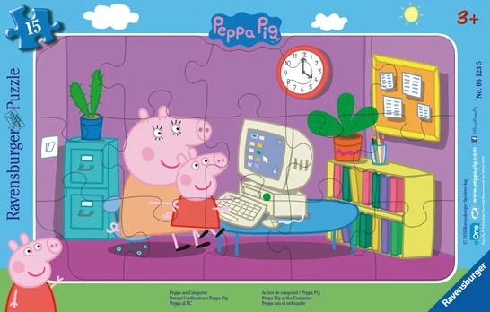 Dėlionė Ravensburger Frame Peppa Pig