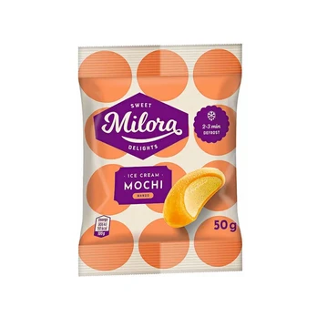 Mangų skonio ledai MILORA MOCHI, 50 g