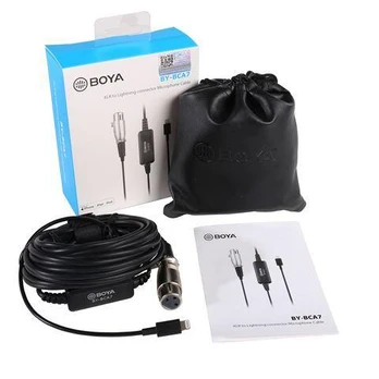 Boya XLR to Lightning Adapteris BY-BCA7