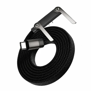 Wowssyo USB-C kabelis su stovu, 240 W, 1 vnt.