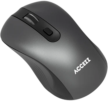 Accezz belaidė pelė – Bluetooth / USB-A adapteris – Pilka
