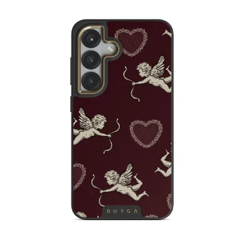 Lovestruck - Samsung Galaxy S25 Case, Elite Dark (Magnetic) / Gold