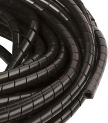 EM Group Apsauginė spiralinė žarna juoda 12mm x 10m (SP12BK)