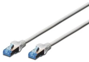 DIGITUS Patchkabel Cat5e SF/UTP 2xRJ45 2,0m CCA grau Hebels. Polybeutel