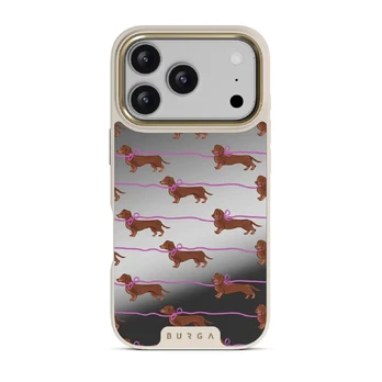 Always Late - iPhone 17 Pro Case, Elite Mirror Light (MagSafe) / Gold