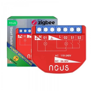 NOUS B3Z Schaltaktor ZigBee PM 2 Kanäle / 16A / ZigBee3.0 / Messung