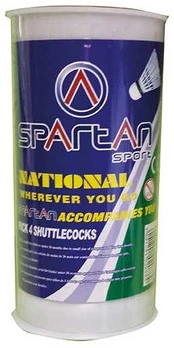 Spartan Neo Badminton Shuttlecocks/Balls 4 vnt. Neoninis