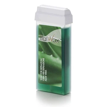 Kasetinis vaškas Italwax Aloe vera, 100 ml