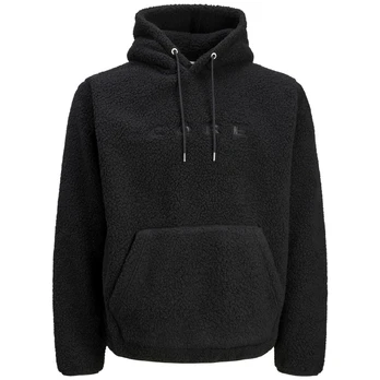 Džemperis vyrams, Juoda, Flare teddy sweat hood