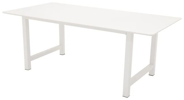 Valgomojo stalas Count, 220x100xH75cm, Balta