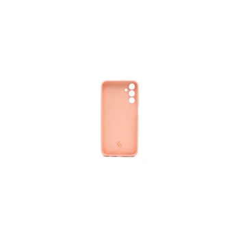 Prijunkite „Samsung Galaxy A15 Premium Soft Touch“ silikoninį dėklą, rožinį