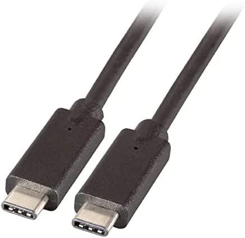 USB kabelis EFB USB-C - USB-C 1 m Juodas (K5283-5ASW.1)