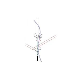 NEWSTAR GROMMET AND POLE (40 CM) FPMA-D960 & FPMA-D960D - BLACK