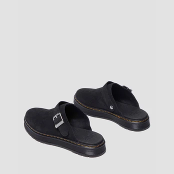 Dr. Martens BROOKLINE MULE Black Bronx Suede - Dydis 43 (40666001 )