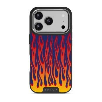 Tribal - iPhone 17 Pro Case, Elite Dark (MagSafe) / Silver