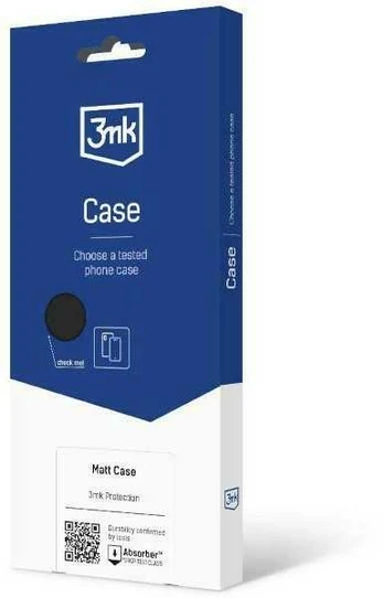 Dėklas 3mk Matt Case Xiaomi Redmi Note 13 Pro 4G juodas