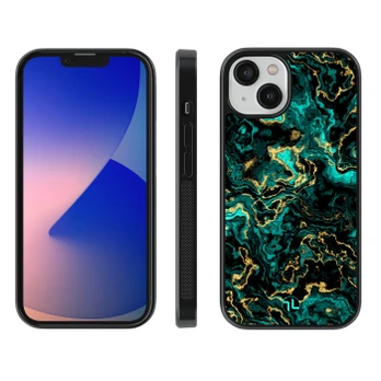 Zappy case silikoninis dėklas skirtas Apple iPhone 15 (marble žalias)