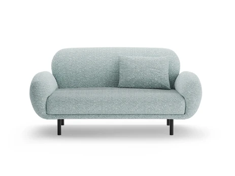 Sofa, "Poppy", 2 Seats, 148x72x82, Muted Blue