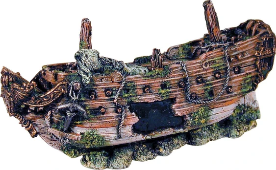 Dekoracija Zolux Wreck, ruda, 30 cm