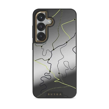 Pathfinder - Samsung Galaxy S25 Plus Case, Elite Mirror Dark (Magnetic) / Gold