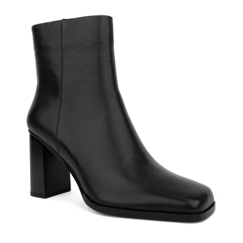 Aulinukai moterims, Juoda, Booties, LINDA BAUMANN.
