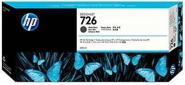 HP 726 ink black matte 300ml | CH575A kaina