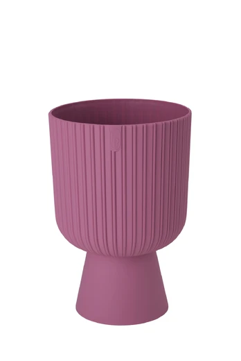 Vazonas Form Plastic KELI MIKA 5120-090, plastikinis, Ø 13.7 cm, rusva