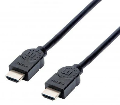 MANHATTAN HDMI-Kabelis High Speed A -> A St/St 1.00m geschirm