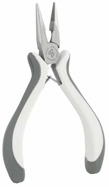 Replės plokščios Bradas Mini White Line, 125 mm