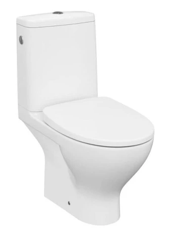Unitazo komplektas CERSANIT DIORO CLEAN ON 010, su dangčiu, 65.5 x 35.5 x 78.5 cm