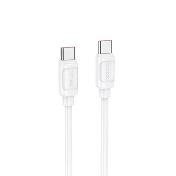 Cable USB C to USB C Hoco PD 5A 240W 1 m X115 baltas