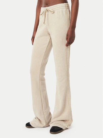 adidas Sportinės kelnės Sst Bootcut Pant KT1915 Smėlio Bootcut Fit