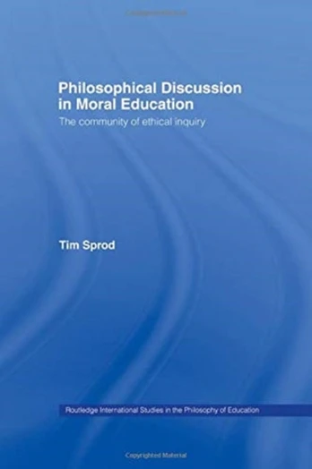 Philosophical Discussion in Moral Education