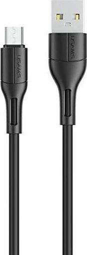 Kabelis USB Usams USB-A - microUSB 1 m Juoda (SJ502USB01)
