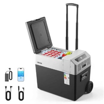 12 voltų automobilinis šaldytuvas 40L