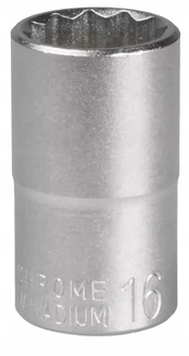 Mjw 12-kampė 1/2" 16mm galvutė