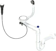 Sifonas plautuvėms Laveo OKS_163T, Steel kaina