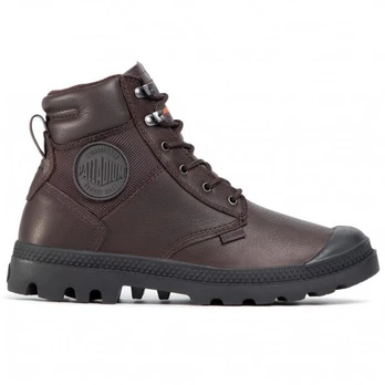 Palladium batai Pampa Shield WP+ tamsiai ruda