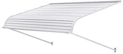 Aliuminio durų stogelis 152x107 cm kaina