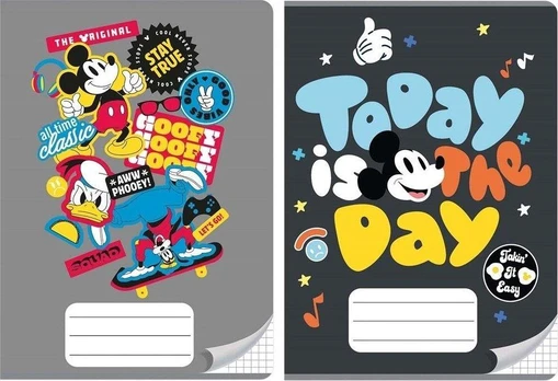 „Beniamin Notebook A5/32K“ tinklelis „Mickey Mouse“ (10 vnt.)