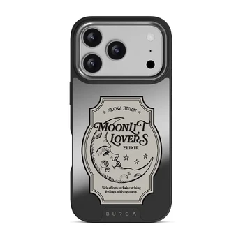 Moonlit Lovers - iPhone 17 Pro Case, Elite Mirror (MagSafe) / Gunmetal