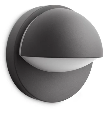 PHILIPS June wall lantern anthracite 1x42W 230V gaismeklis