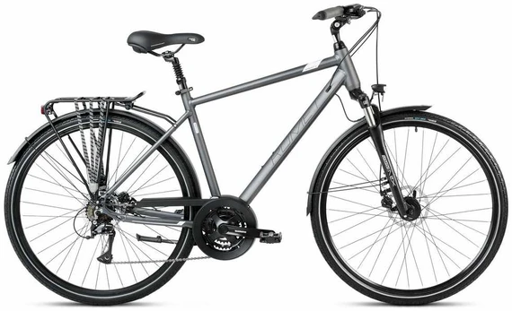 Dviratis Romet Wagant 4 2024 graphite-white-19" / M