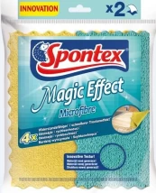 Naujos kartos mikropluošto šluostės SPONTEX MAGIC EFFECT, 2 vnt. kaina