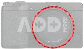 JJC RN GR3 RED Lens Decoration Ring for Ricoh GRIII