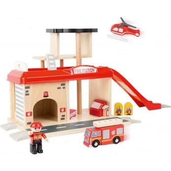 Fire Station with Accessories
