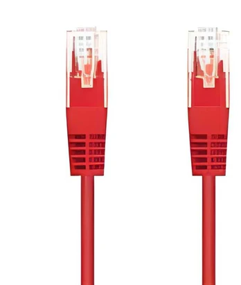 C-Tech C-TECH pataisymo laidas Cat5e, UTP, raudonas, 0,25 m
